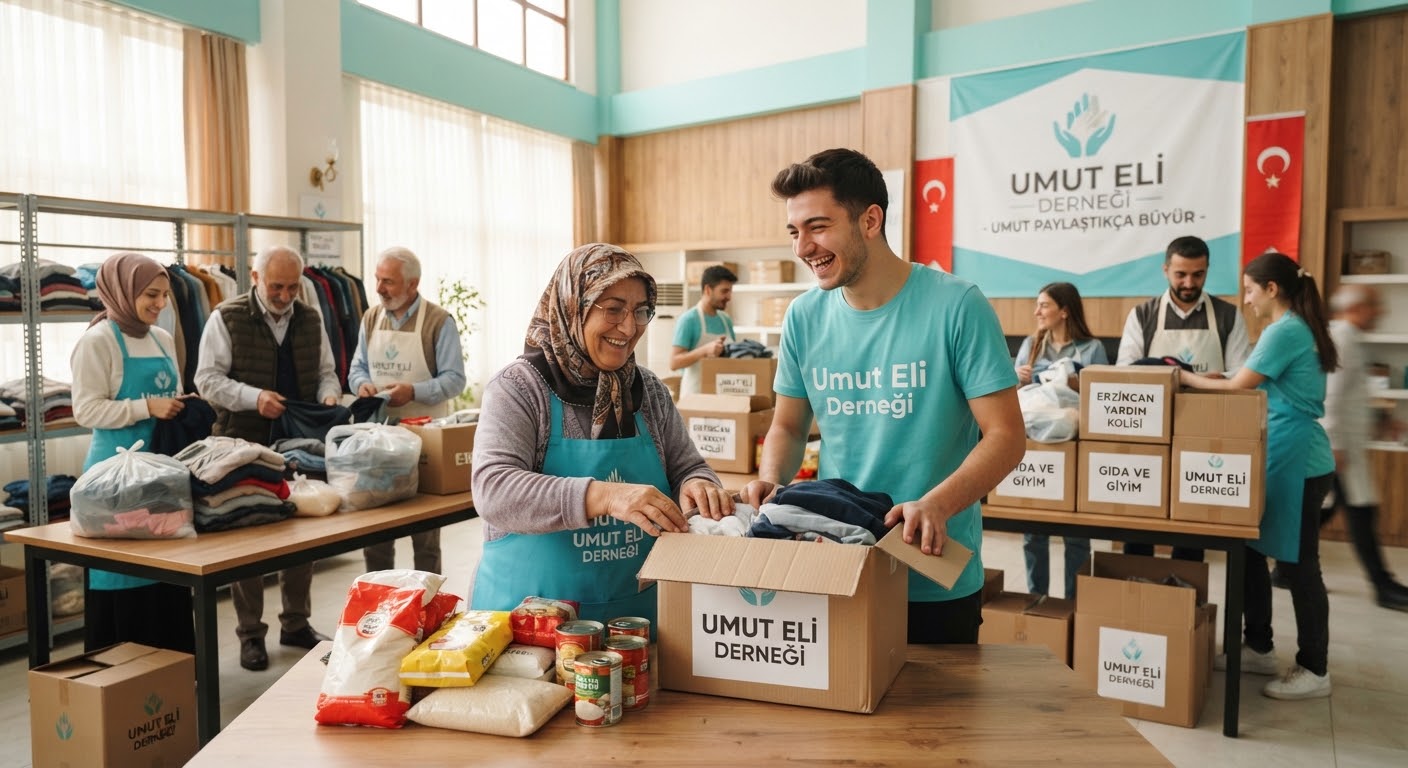 Umut Eli Yardımlaşma ve Dayanışma Derneği gönüllüleri